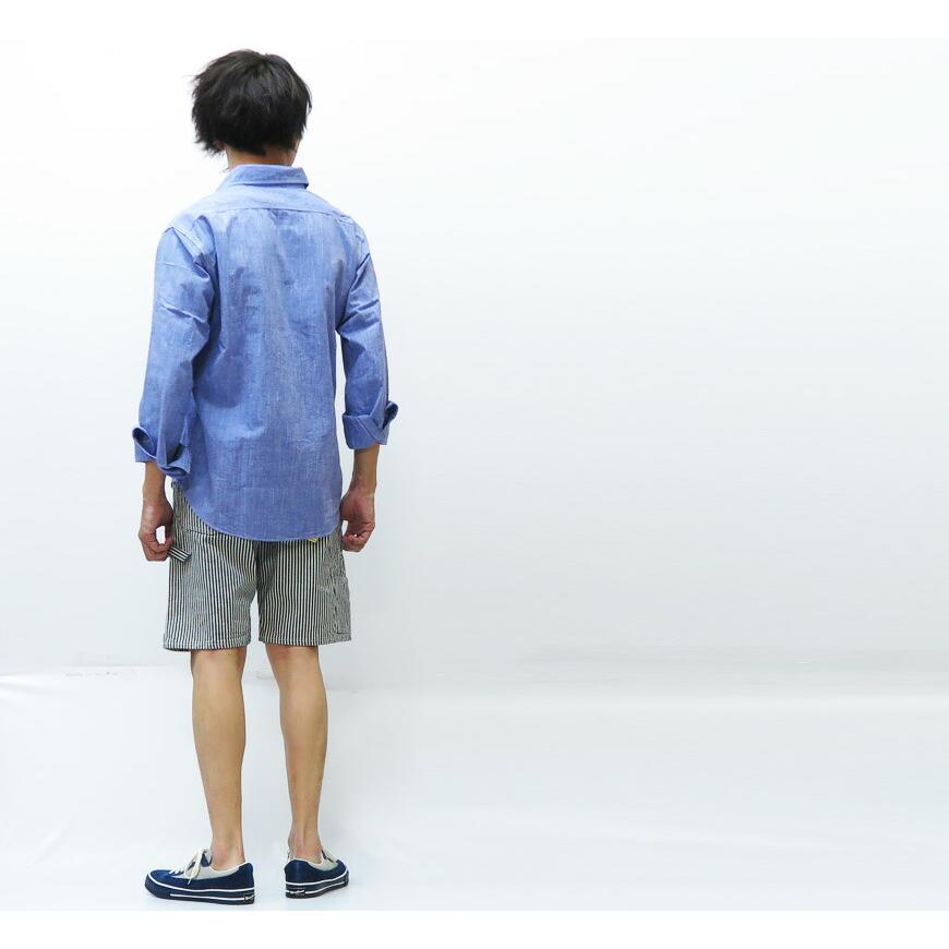 SUGAR CANE シュガーケーン ワーク ショートパンツ 11oz ヒッコリー