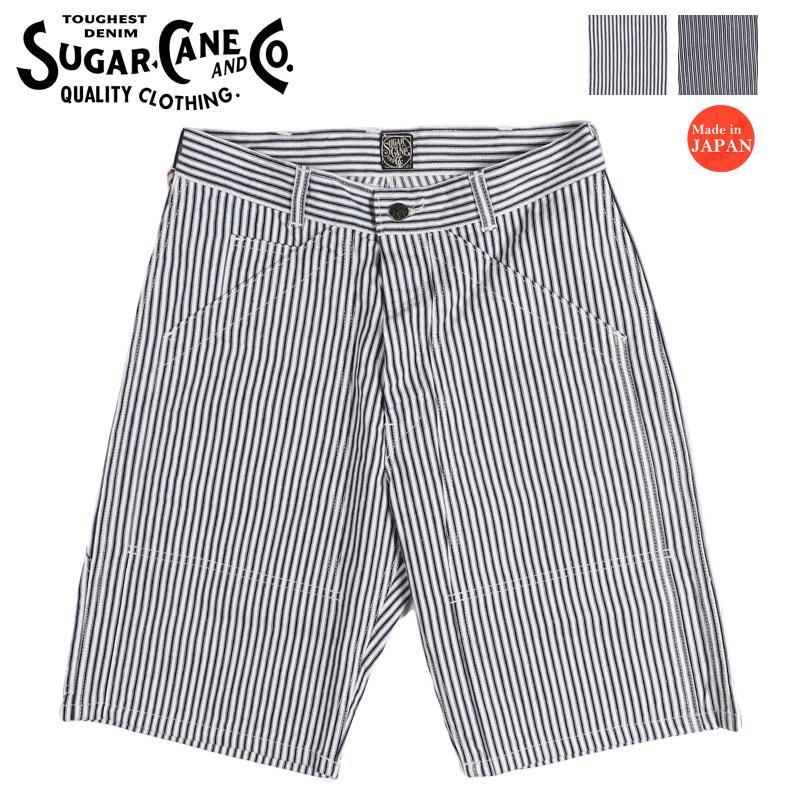 SUGAR CANE シュガーケーン FICTION ROMANCE 6oz.インディゴストライプ