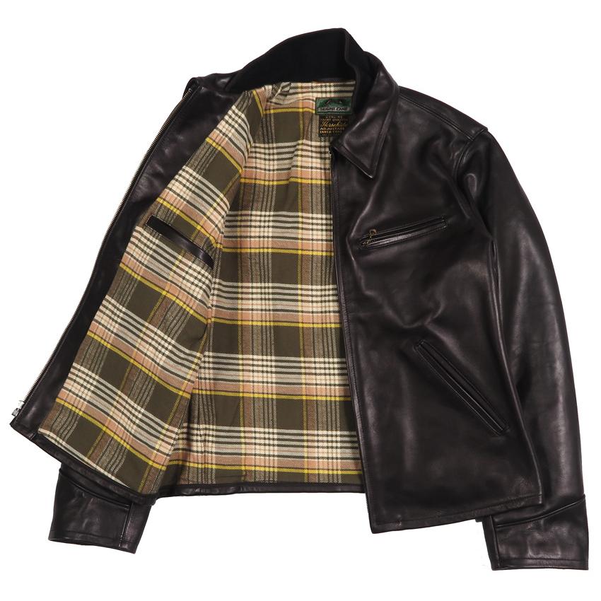 SUGAR CANE シュガーケーン ブラックホースハイド ROUGH-IN レザー