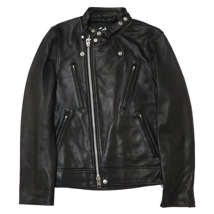Schott N.Y.C ショット ラムレザー ダブル ブレスト ライダース Schott N.Y.C ショット ラムレザー ダブル ブレスト ライダース