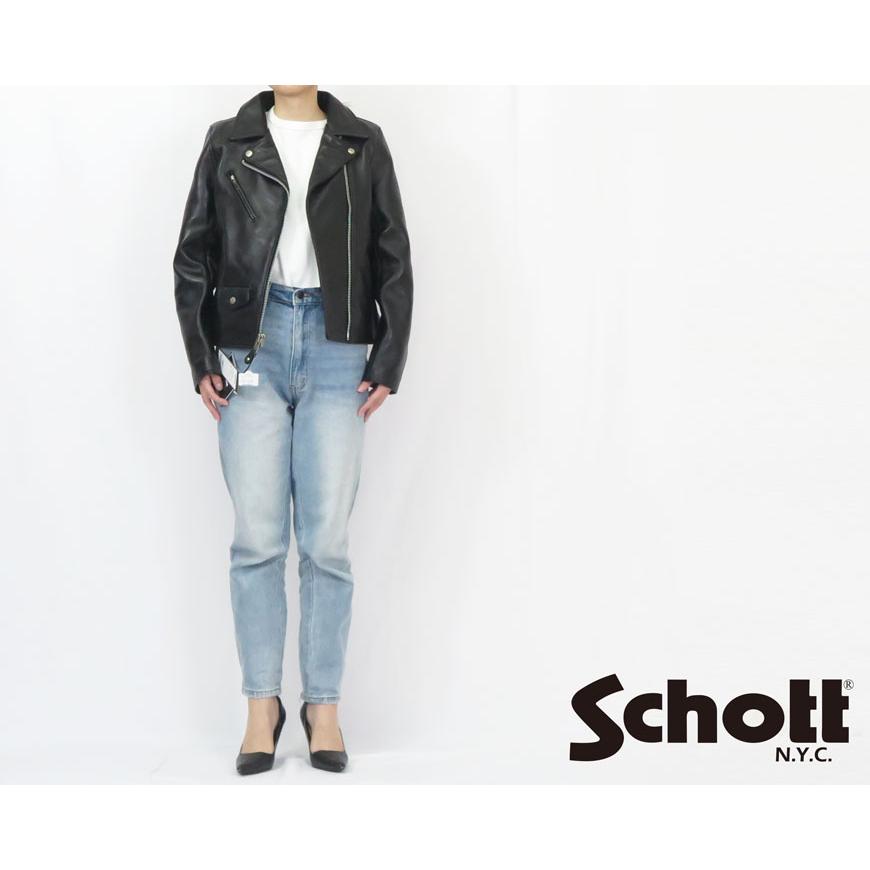 Schott N.Y.C ショット ラムレザー ダブル ライダース Schott N.Y.C ショット ラムレザー ダブル ライダース