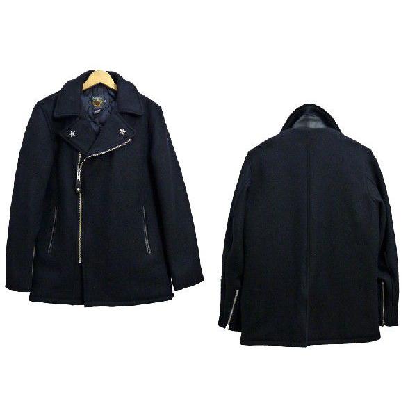 Schott N.Y.C ショット ピーコート ジップライダース 769 ウール Schott N.Y.C ショット ピーコート ジップライダース 769 ウール