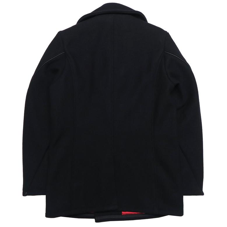 Schott N.Y.C ショット ピーコート レザーパイピング 740C Schott N.Y.C ショット ピーコート レザーパイピング 740C