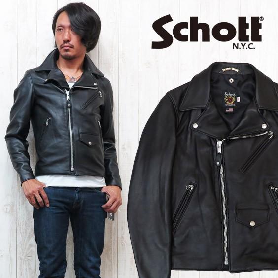 Schott N.Y.C ショット 7525 228US ライダースレザージャケット Schott N.Y.C ショット 7525 228US ライダースレザージャケット