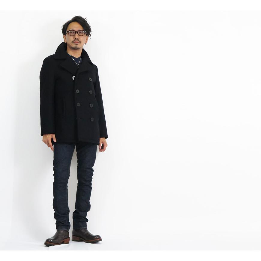 Schott N.Y.C ショット ピーコート 740US 24oz ウールメルトン Schott N.Y.C ショット ピーコート 740US 24oz ウールメルトン
