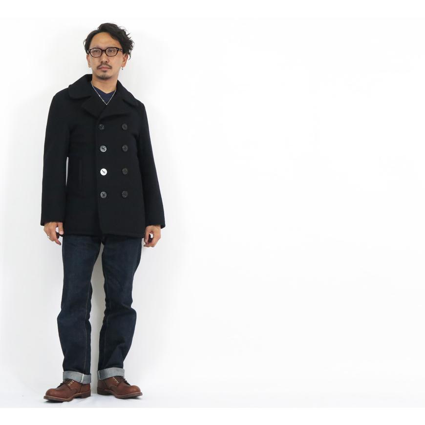 Schott N.Y.C ショット ピーコート 740US 24oz ウールメルトン Schott N.Y.C ショット ピーコート 740US 24oz ウールメルトン