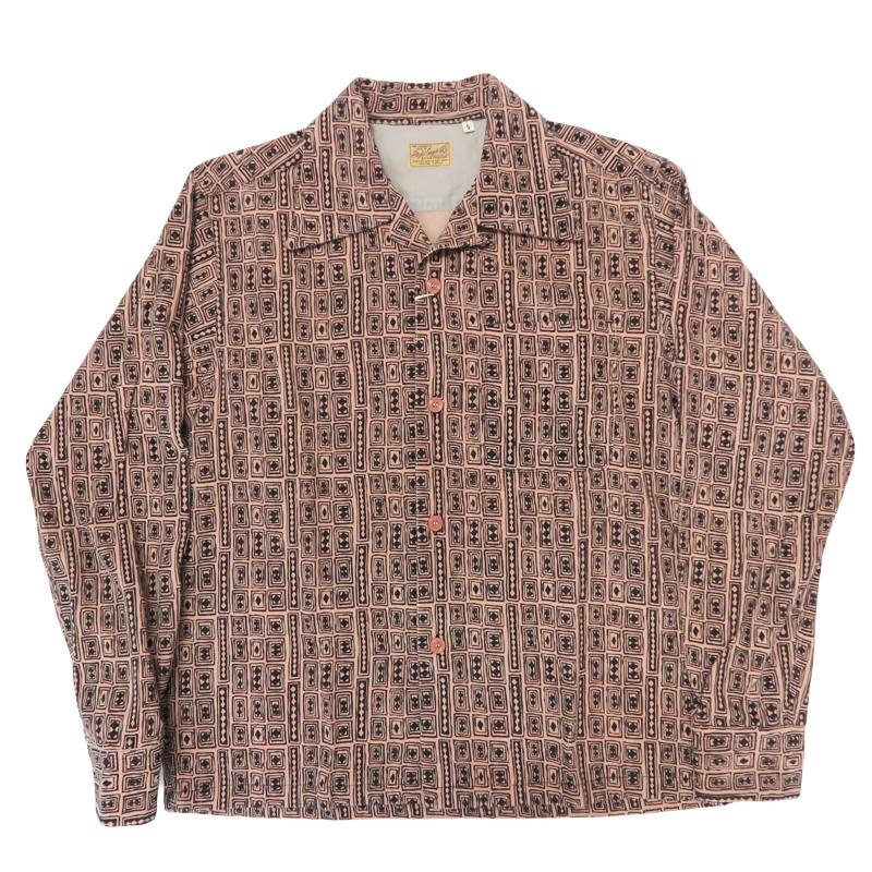 STYLE EYES（スタイルアイズ） ダイヤ柄 長袖 コーデュロイスポーツ