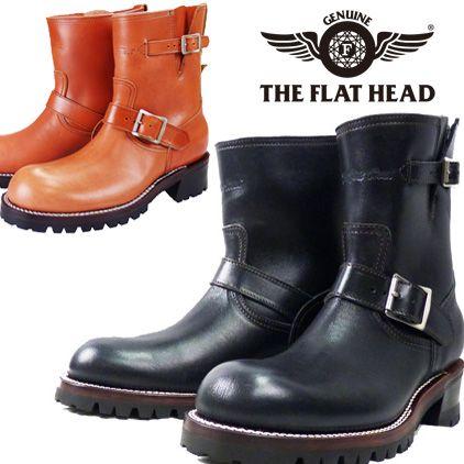 フラットヘッド THE FLAT HEAD エンジニアブーツ ホースハイド : skb-30h : EARTH MARKET - 通販 -  Yahoo!ショッピング