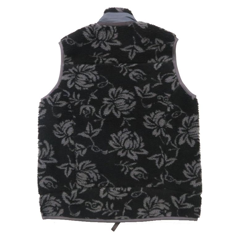 SUN SURF サンサーフ ボア ベスト ISLAND FLOWER SS15667 : EARTH