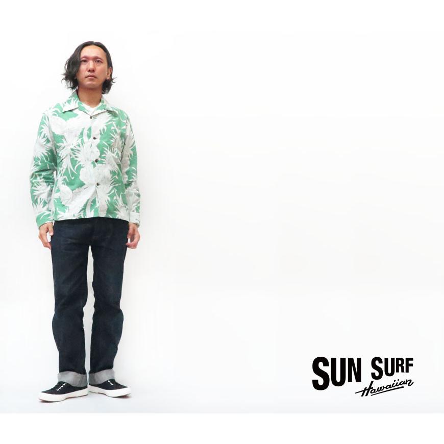 SUN SURF サンサーフ 長袖 パイナップル コットンフランネルシャツ