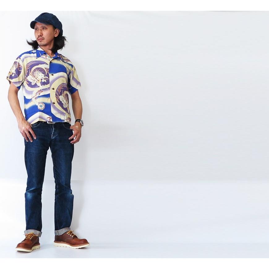 サンサーフ SUN SURF 半袖 アロハシャツ SPECIAL EDITION DRAGON AND FLASH OF LIGHTNING ハワイアンシャツ スペシャルエディション ss37861 