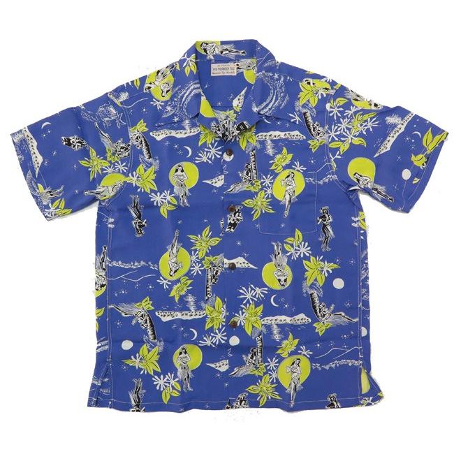 SUN SURF サンサーフ 半袖 レーヨン アロハシャツ ハワイアンシャツ