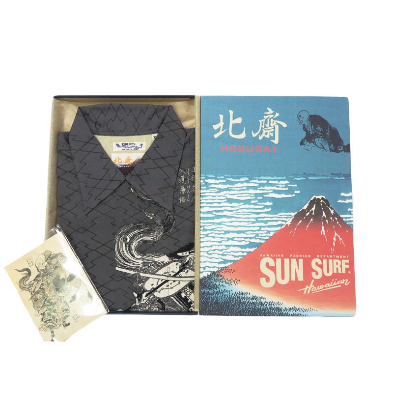 SUN SURF サンサーフ × 葛飾北斎 SPECIAL EDITION “画本武蔵鐙” 半袖