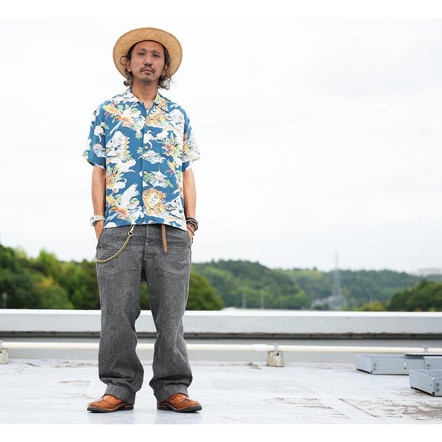 SUN SURF サンサーフ スペシャルエディション 半袖 レーヨン壁縮緬
