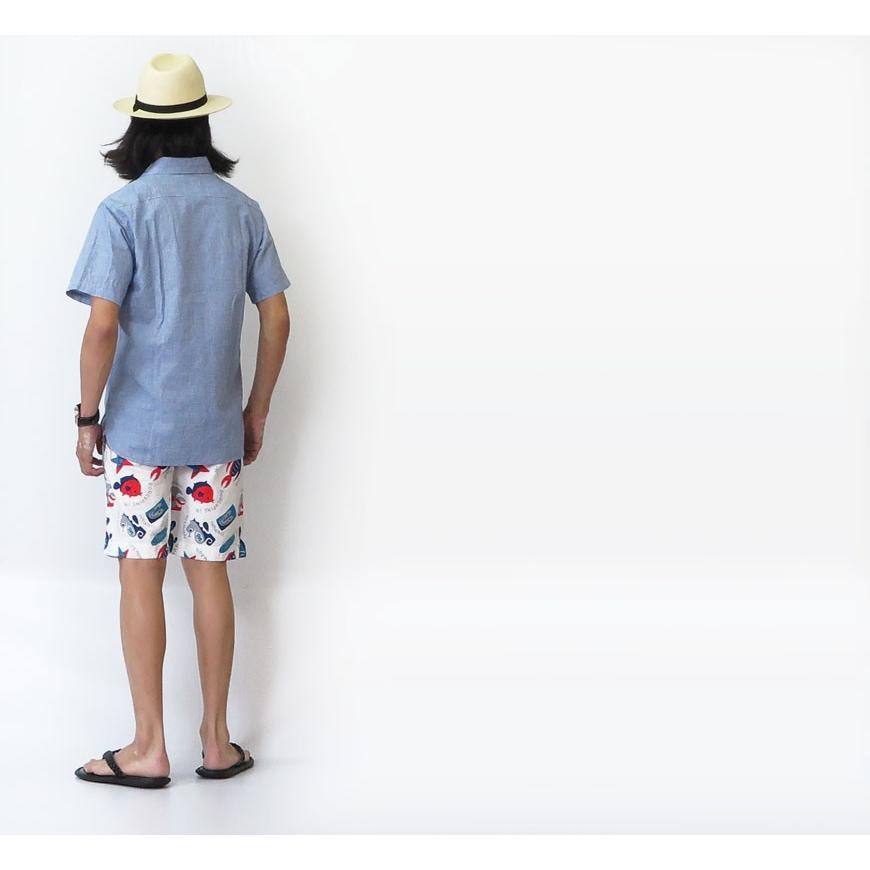 SUN SURF サンサーフ シアサッカー ショーツ ハーフパンツ UNDER THE