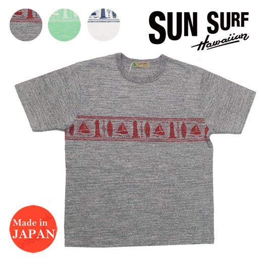 サンサーフ SUN SURF 半袖 Tシャツ “ VIEW”  SS78678 SUN SURF サンサーフ 半袖 Tシャツ “ISLAND VIEW” SS78678 : EARTH