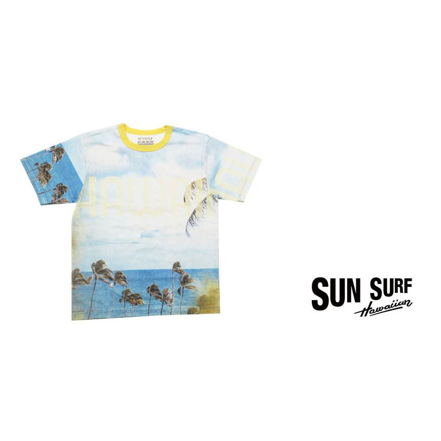 楽天市場】サンサーフ SUNSURF Tシャツ 半袖 リンガー ピクチャー