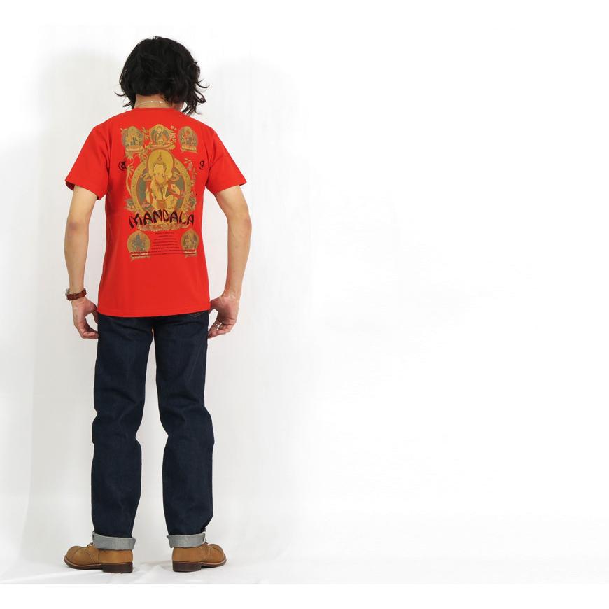 SUN SURF サンサーフ 半袖 Tシャツ 「MANDALA」 プリント SS78940