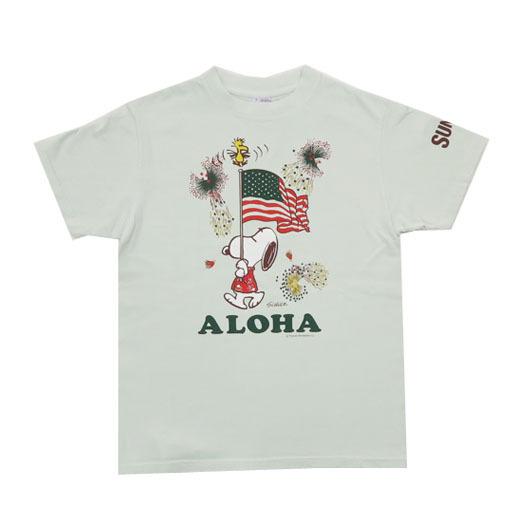 SUN SURF サンサーフ ピーナッツコラボ スヌーピー 半袖 Tシャツ