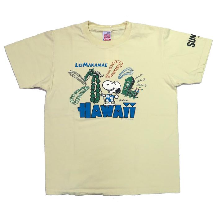 サンサーフ SUN SURF 半袖 プリント Tシャツ SNOOPY PEANUTS SS79165｜earthmarket1｜03