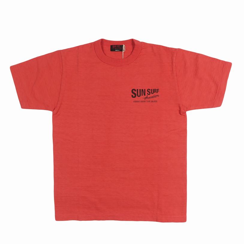 SUN SURF サンサーフ 半袖 スラブヤーンTシャツ 
