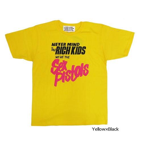 666 NEVER MIND THE RICH KIDS PRINT S TEE SHORT SLEEVE 半袖Tシャツ