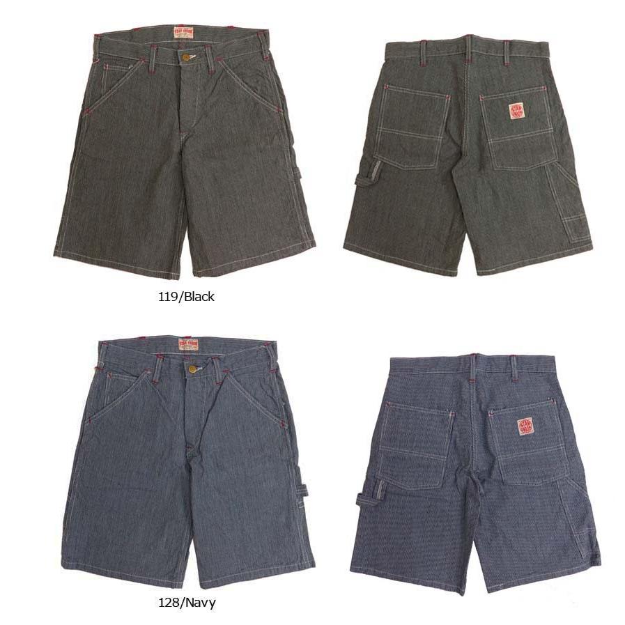 スターユニオン STARUNION レディース ヒッコリー 膝丈 パンツ su50381