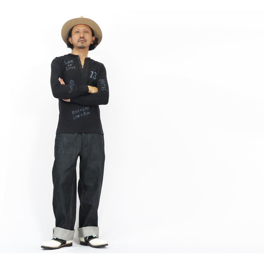 GANGSTERVILLE ギャングスタービル THUG DENIM WIDE BLACK GANGSTERVILLE ギャングスタービル THUG DENIM WIDE BLACK