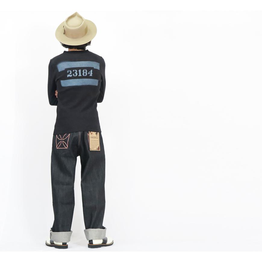 GANGSTERVILLE ギャングスタービル THUG DENIM WIDE BLACK GANGSTERVILLE ギャングスタービル THUG DENIM WIDE BLACK