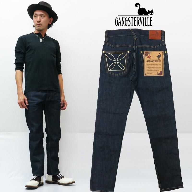 GANGSTERVILLE（ギャングスタービル） THUG DENIM SLIM 