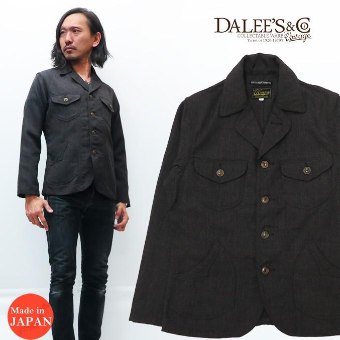 DALLES ＆ CO ダリーズ＆コー サックジャケット TICK 1910's ウール