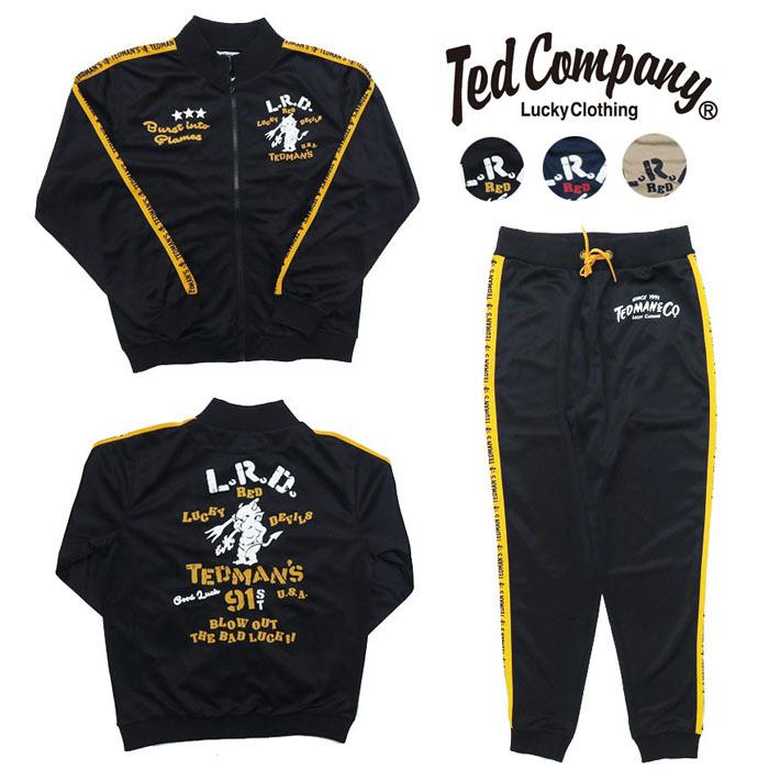 TED MAN(TED COMPANY) / セットアップ/M/ポリエステル/BLK TEDMAN（テッドマン） テッドマンズ TEDMAN'S 長袖 セットアップ