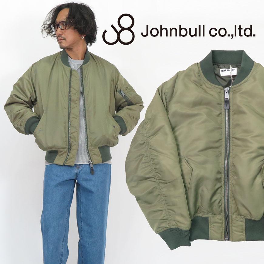 Johnbull（ジョンブル） JOHNBULL TOP KHAKI トップカーキ MA-1 NYLON