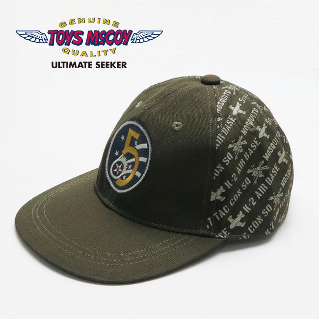 TOYS McCOY U.S. AIRFORCE キャップ トイズマッコイ TOYS McCOY Cap Men's US Military Fifth Air Force Twill