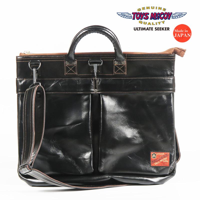 TOYS McCOY（トイズマッコイ） ホースハイド レザー ヘルメットバッグ