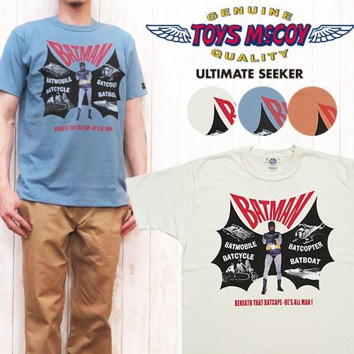 BATMAN Tシャツ TOYS McCOY Lサイズ　未使用品 TOYS McCOY（トイズマッコイ） 半袖 BATMAN TEE BATCAPE バットマン