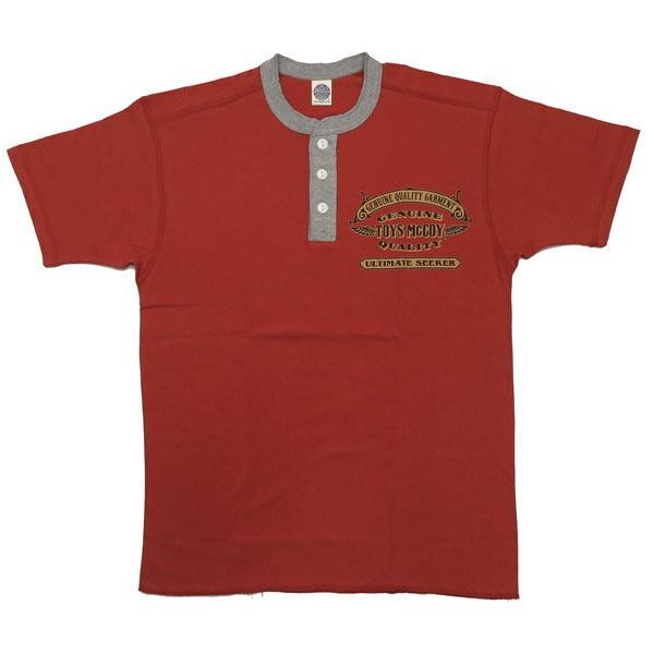 TOYS McCOY（トイズマッコイ） ヘンリーネック 半袖 Tシャツ UNION
