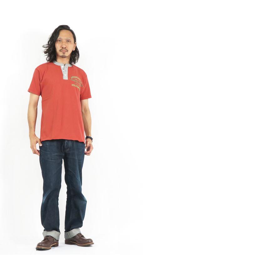 TOYS McCOY（トイズマッコイ） ヘンリーネック 半袖 Tシャツ UNION