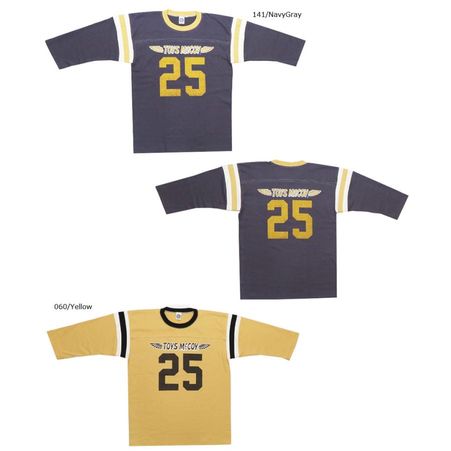 TOYS McCOY トイズマッコイ 七分袖 フットボール Tシャツ