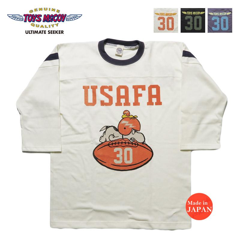 TOYS McCOY（トイズマッコイ） 半袖 五分袖 スヌーピー Tシャツ SNOOPY