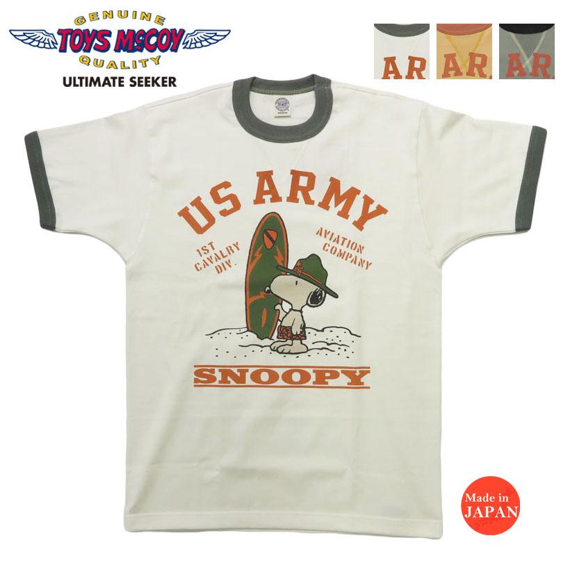 スヌーピー TOYS McCOY（トイズマッコイ） 半袖 Tシャツ スヌーピー PEANUTS TEE