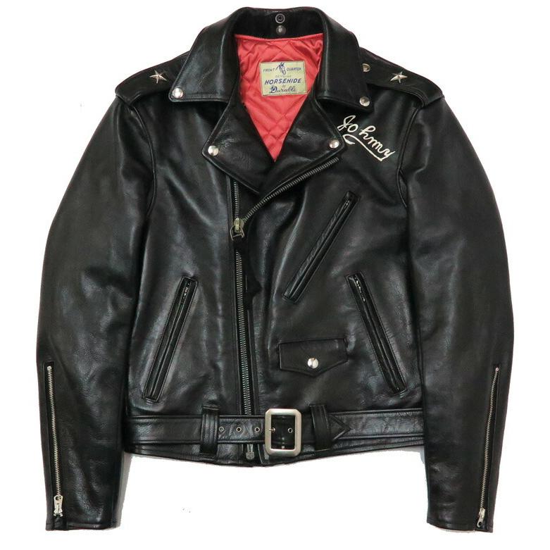 Starjis オーダーラムレザー ライダース ワンスター レザージャケット