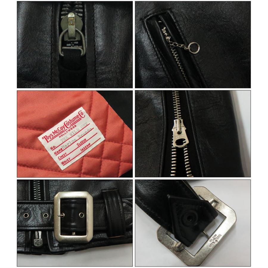 【超美品】 トイズマッコイ TOYS McCOY ホースハイド ライダースジャケット DURABLE CODE 33 「THE WILD ONE」 デュラブル マーロンブランド 乱暴者 馬革 レザー TMJ2113 【 【PET3737599676】(136620円)