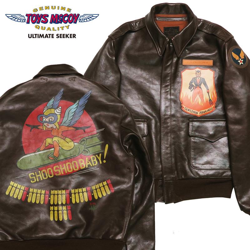 TOYS McCOY トイズマッコイ A-2 レザー フライトジャケット J.A. TOYS McCOY トイズマッコイ A-2 レザー フライトジャケット J.A.