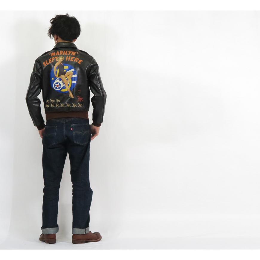 TOYS McCOY トイズマッコイ A-2 レザー フライトジャケット MFG TOYS McCOY トイズマッコイ A-2 レザー フライトジャケット MFG