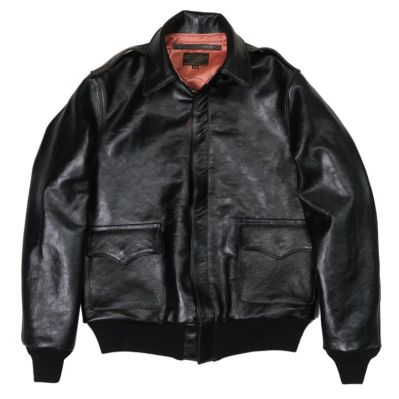 TOYS McCOY トイズマッコイ ブラック A-2 レザー フライト TOYS McCOY トイズマッコイ ブラック A-2 レザー フライト