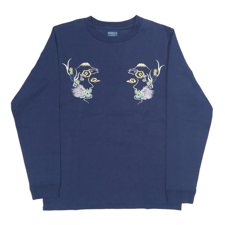 TAILOR TOYO テーラー東洋 Tailor Toyo 長袖 スカ刺繍 Tシャツ LONG