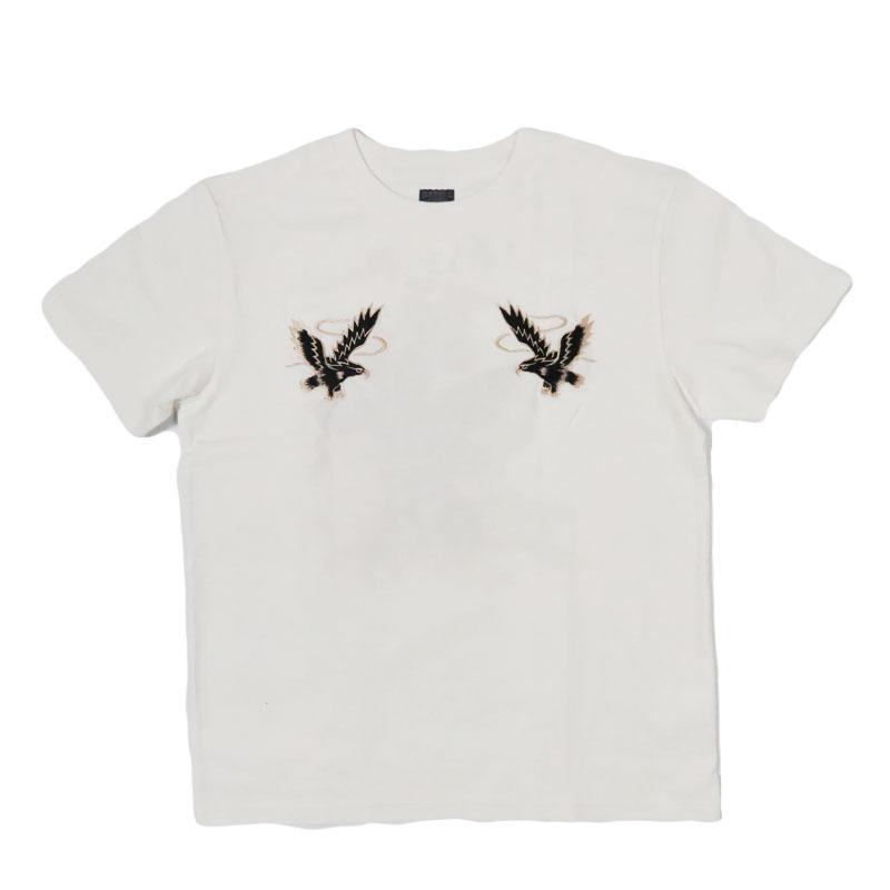 TAILOR TOYO テーラー東洋 Tailor Toyo 半袖 スカ刺繍 鷲 Tシャツ SUKA