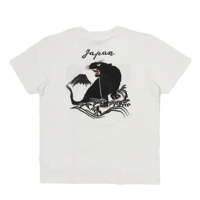TAILOR TOYO テーラー東洋 Tailor Toyo 半袖 スカ刺繍 虎 Tシャツ SUKA