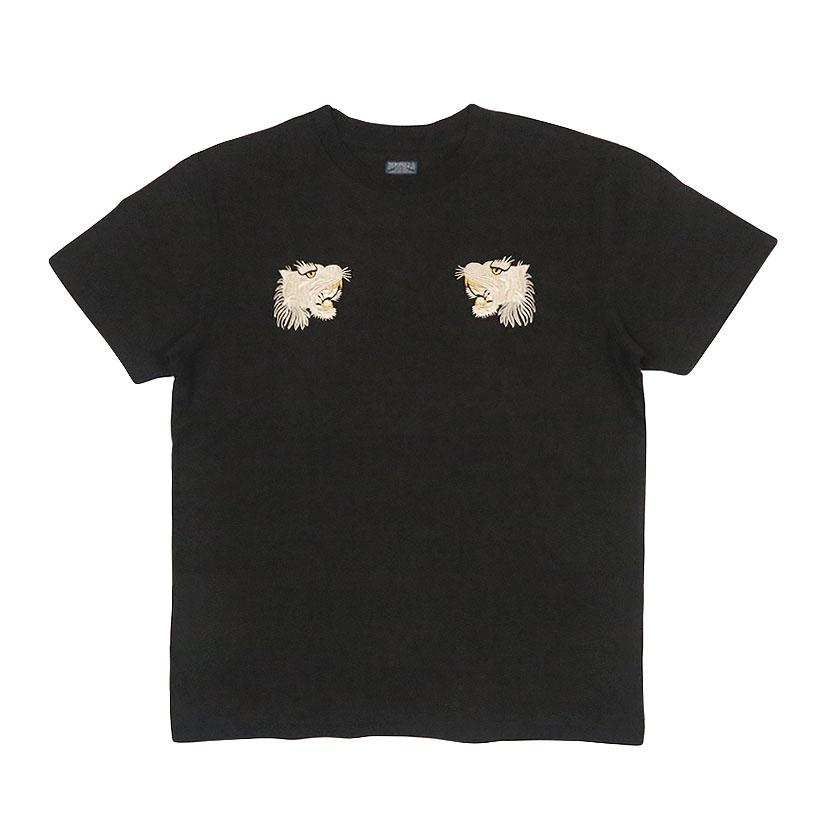TAILOR TOYO テーラー東洋 Tailor Toyo 半袖 スカ刺繍 虎 Tシャツ SUKA
